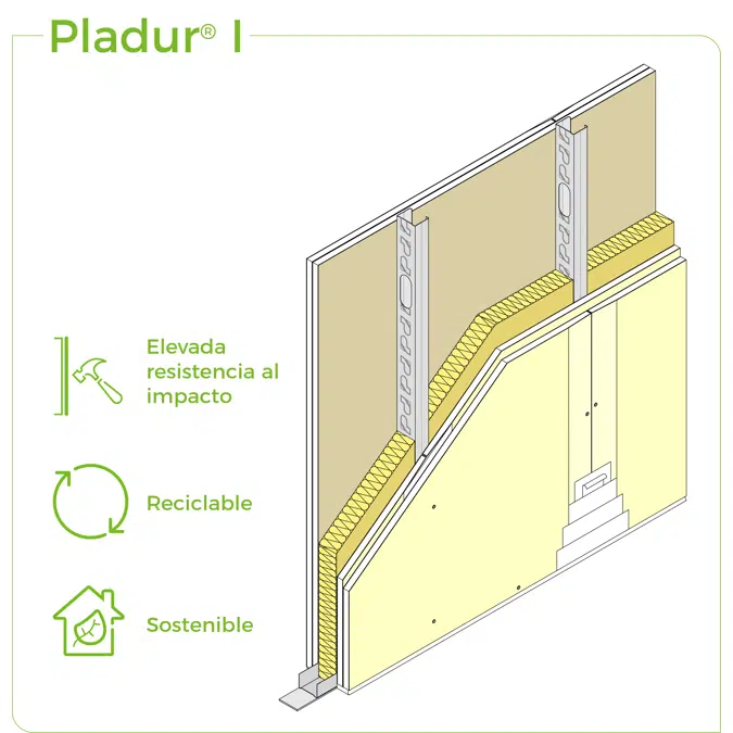 BIM objects Free download 3.1.2 PARTITION WALLS Multi layer BIMobject