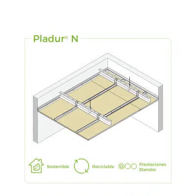bilde for 4.4.4 CEILINGS - GL + T-45 profiles twin frame suspended