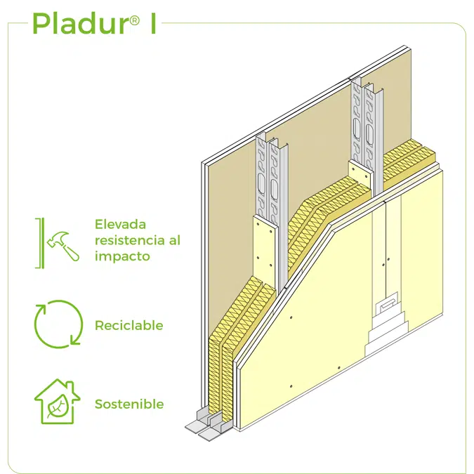 5.1.1 SISTEMAS ESPECIALES - Tabique gran altura con separación mínima entre estructuras