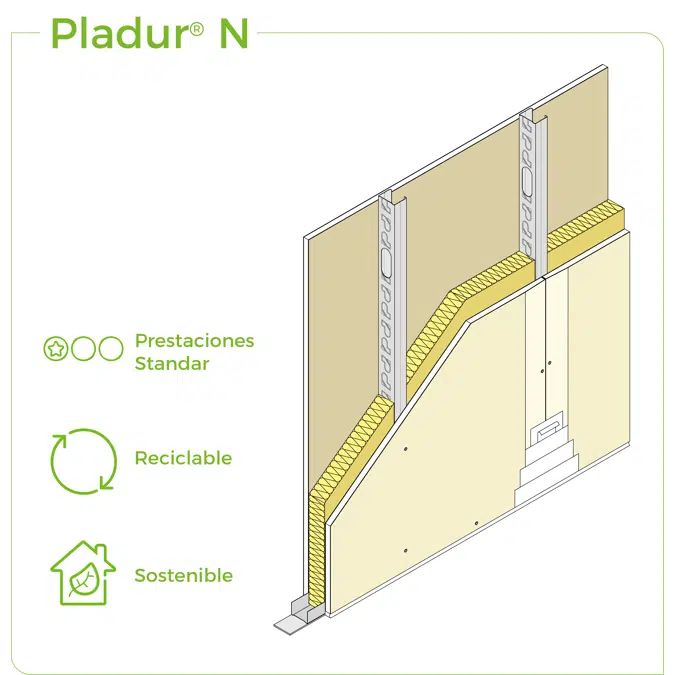 3.1.1 PARTITION WALLS - Single layer