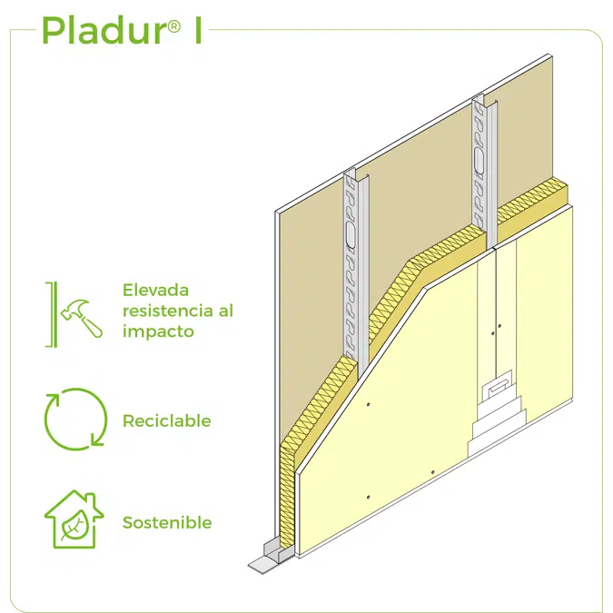 3.1.1 PARTITION WALLS - Single layer