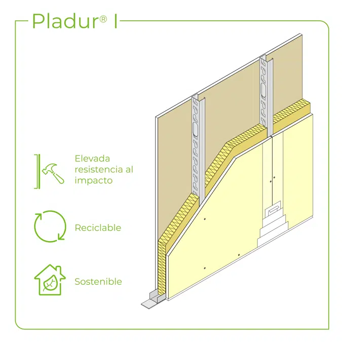 3.1.1 PARTITION WALLS - Single layer