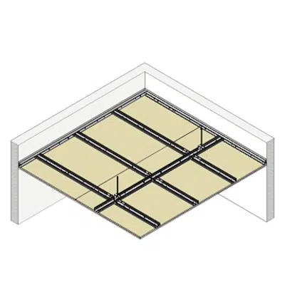 Image for 4.4.3 CEILINGS - Suspended twin frame T-60 (H)