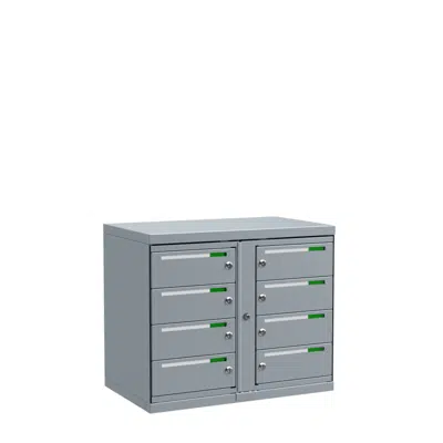 Image for Fastighetsbox Boxicon G3 Kompakt 2x4 (postbox med 8 fack)