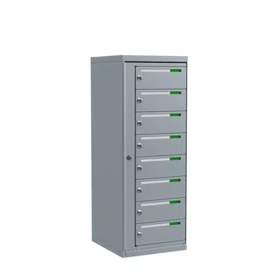 Image for Fastighetsbox Boxicon G3 Kompakt 1x8 (postbox med 8 fack)