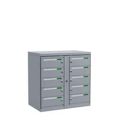 Image for Fastighetsbox Boxicon G3 Kompakt 2x5 (postbox med 10 fack)