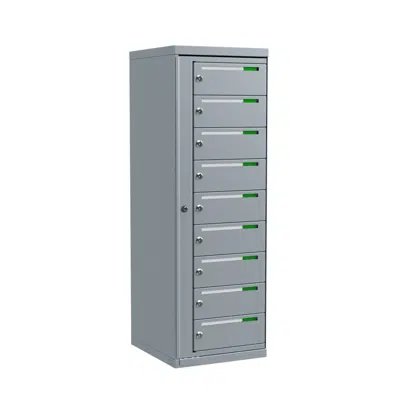 Image for Fastighetsbox Boxicon G3 Kompakt 1x9 (postbox med 9 fack)