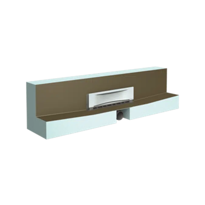 KESSEL-Wall drain Scada 48004.41 Board 900mm, RGB LED, invisible cover