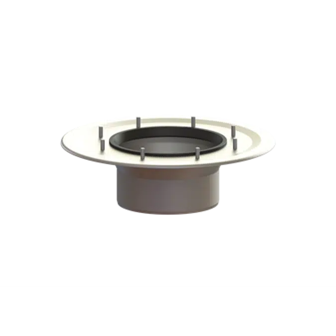 KESSEL-Intermediate section 27185 stainless steel, pressure sealing flange