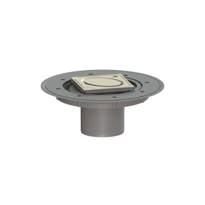KESSEL-Variofix upper section 47905 cover "Oval", Lock&Lift, System 100