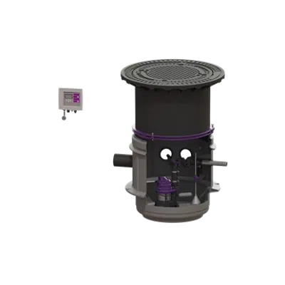 Image for KESSEL-Pumping Stat. Aqualift S 827811D Ø600, 1 GTF 1200,SDS-Control, D1, cl.D