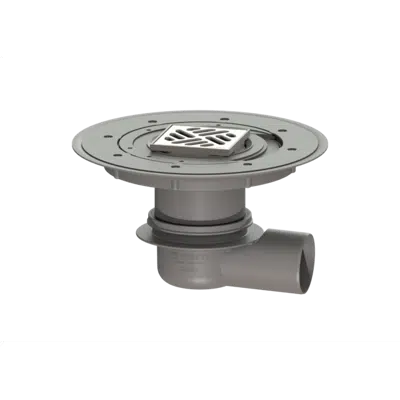 Image for KESSEL-Bathroom drain Classic 40170.50 lateral Ø75 , Variofix, slotted cover