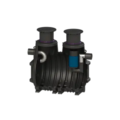 kép a termékről - KESSEL-Coalescence separator EasyOil ground, NS 10, class I, 4300 l, B