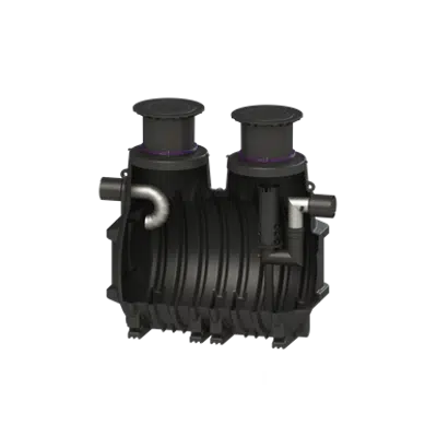 Image pour KESSEL-Oil/fuel separator EasyOil ground, NS 10, class II, 4300 l, B