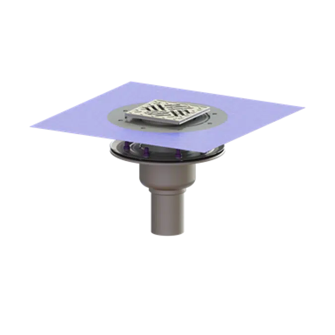 BIM objects - Free download! KESSEL-Floor drain Ferrofix 54210.52 ...