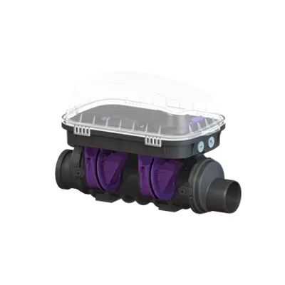 Image for KESSEL-Backwater valve Staufix 73100.10 SWA, twin flap, with closure, Ø 110