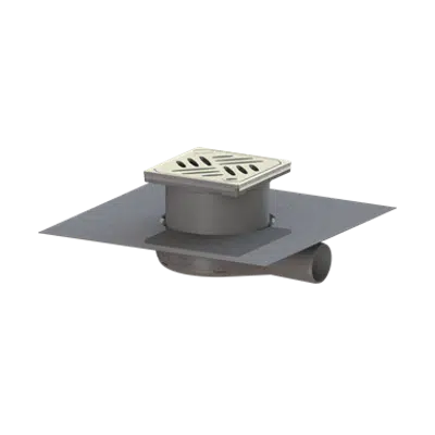 Image for KESSEL floor drain The Ultraflat 54 DN 50, WaD,design cover, Lock&Lift