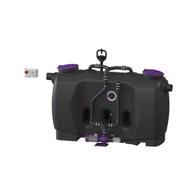 billede til KESSEL-Grease separator EasyClean free NS 10, Mix & Pump