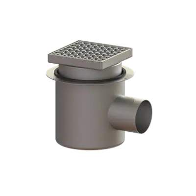 BIM objects - Free download! KESSEL-Floor drain Ferrofix 55400.20 ...
