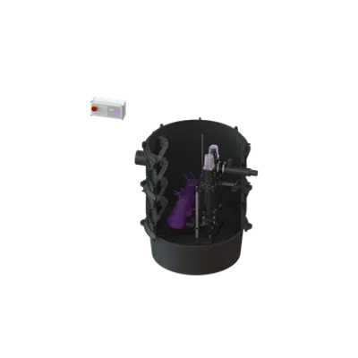 Imagem para KESSEL-Pumping station Aqualift F XL Duo wet system with pump STZ2500-S1}