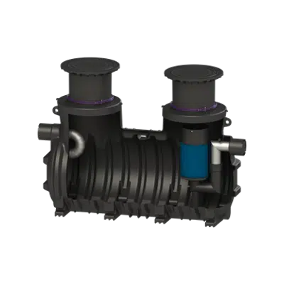 kép a termékről - KESSEL-Coalescence separator EasyOil ground, NS 10, class I, 2600 l, D
