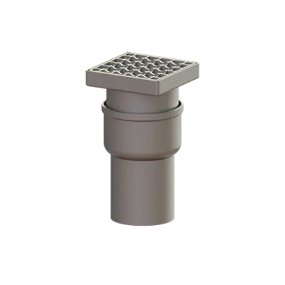 Image for KESSEL-Floor drain Ferrofix 54430.20 upper section anti-slip, L15, System 125