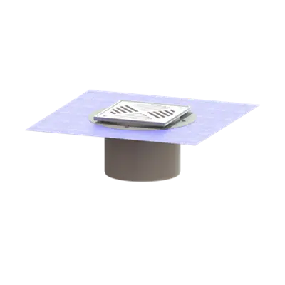 Image for KESSEL-Shallow bed upper section 48978 anti-slip cover 150x150, stainless st.