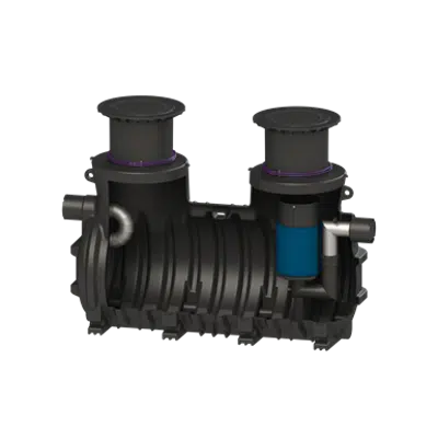 kép a termékről - KESSEL-Coalescence separator EasyOil ground, NS 10, class I, 2600 l, B