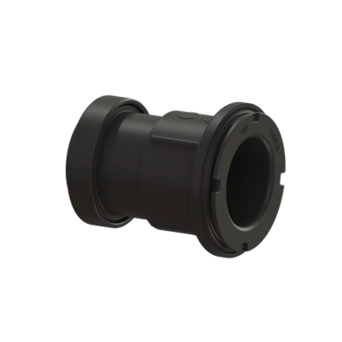 BIM objects - Free download! KESSEL-Inlet adaptor 39005 with gasket and ...