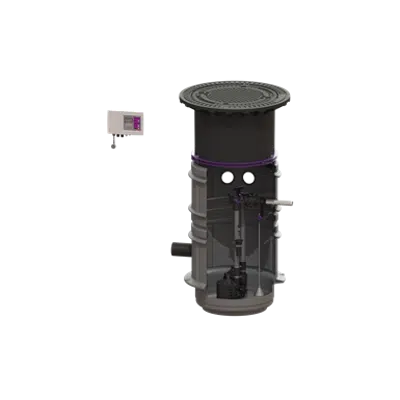 Image for KESSEL-Pumping Stat. Aqualift S 824821D Ø600, 2 GTF600, SDS-Control, D2, cl.D