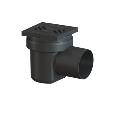 Image for KESSEL-Basement drain 36501 in PP, lateral outlet Ø 110