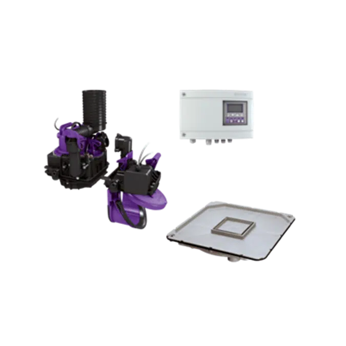 BIM objects - Free download! KESSEL-Conversion kit 80098 Pumpfix F ...