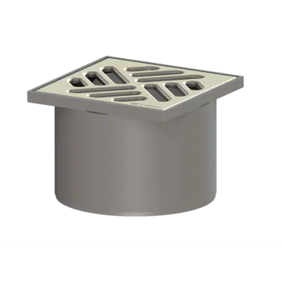 bild för KESSEL-Upper section 27165 cover slotted in stainless steel