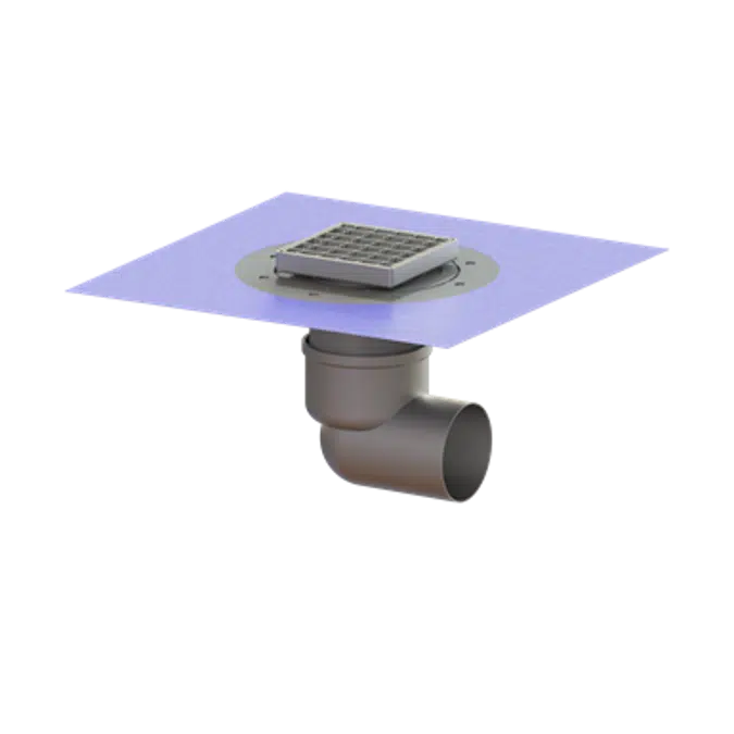 BIM objects - Free download! KESSEL-Floor drain Ferrofix 54420.21 ...