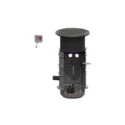 Image for KESSEL-Pumping Stat. Aqualift S 825821B Ø600, 1 GTF600, SDS-Control, D2, cl.B