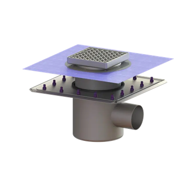 BIM objects - Free download! KESSEL-Drain Ferrofix 142025.21 | BIMobject