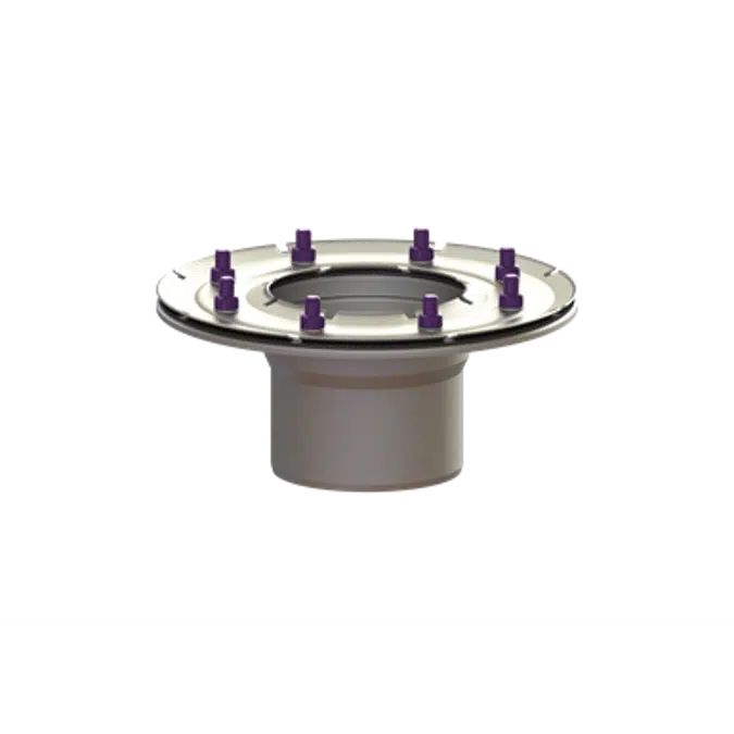 KESSEL-Intermediate section system 125 stainless steel, pressure flange,