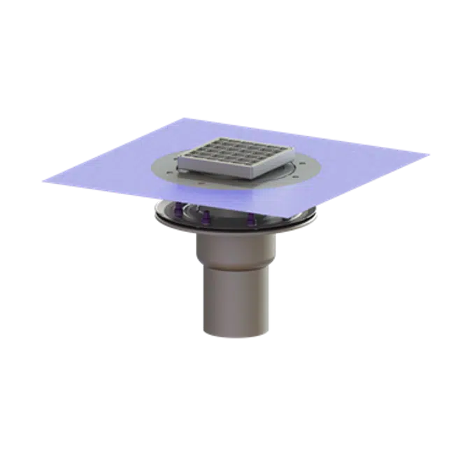 BIM objects - Free download! KESSEL-Floor drain Ferrofix 54230.21 ...