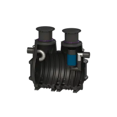 kép a termékről - KESSEL-Coalescence separator EasyOil ground, NS 6, class I, 4300 l, B