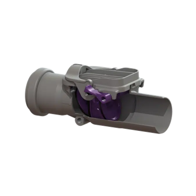 BIM objects - Free download! KESSEL-Backwater valve Staufix 73050 twin ...