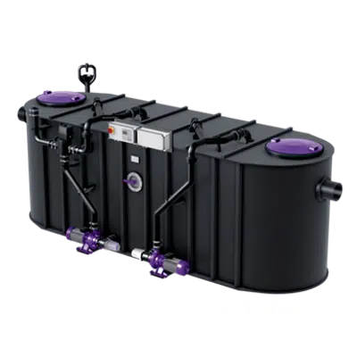 Image for KESSEL-Grease separator EasyClean free NS 15, Auto Mix & Pump