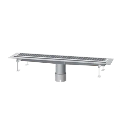 Image for KESSEL-Linear channel drain 6015050 stainless steel, B: 158, L: 542, H: 55