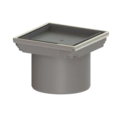 bild för KESSEL-Upper section 27211 cover recessed, rim st. steel, System100