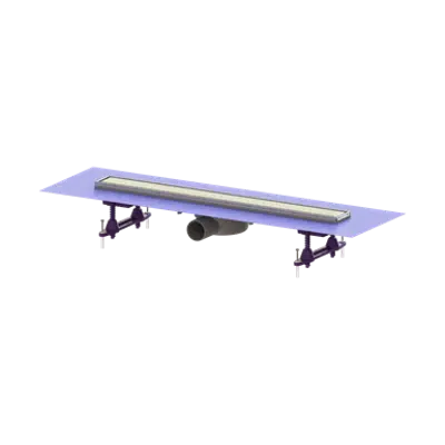 bilde for KESSEL-Shower channel 45600.62 Linearis Compact, Ø 50, lateral, L=650