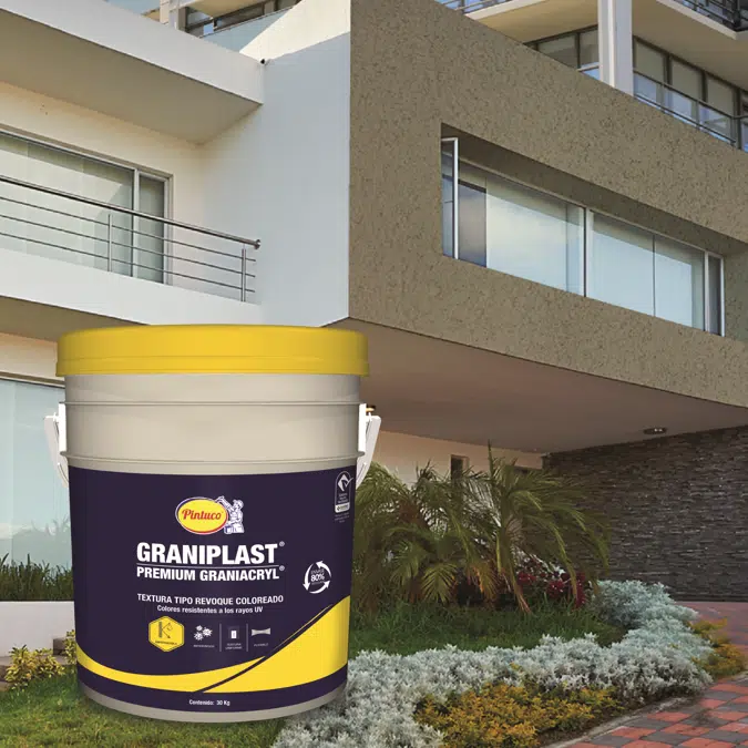 Graniplast Graniacryl Texture for Interior and Exterior Use