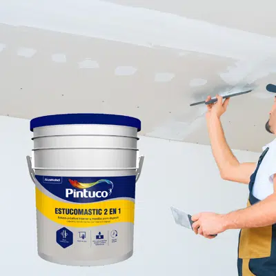 Estucomastic 2-in-1 Plastic stucco and putty for drywall图像