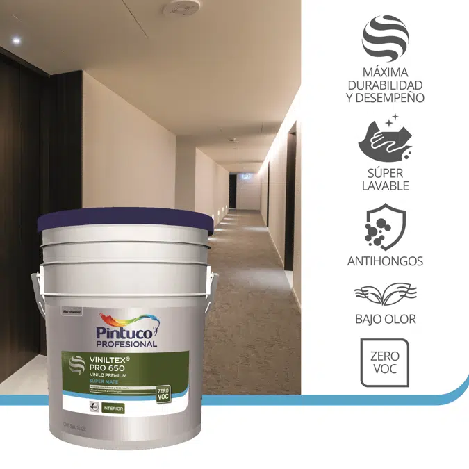 Viniltex Pro 650 Low VOC Paint for Interior Use