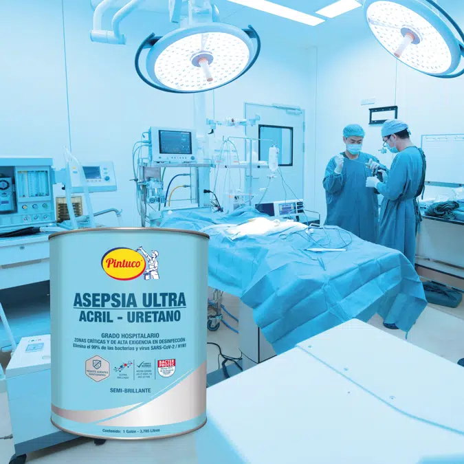 Pintura Asepsia Ultra Acril-Uretano Interior