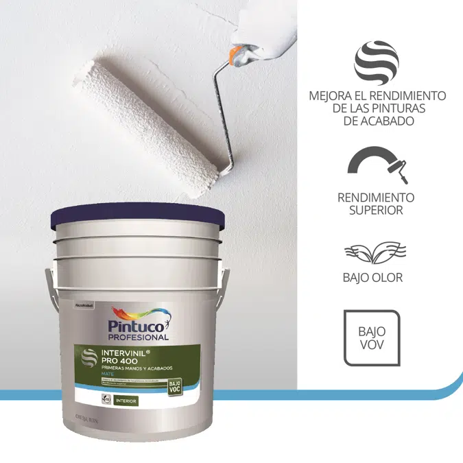 Intervinil® Pro 400 first coat or anchoring paint