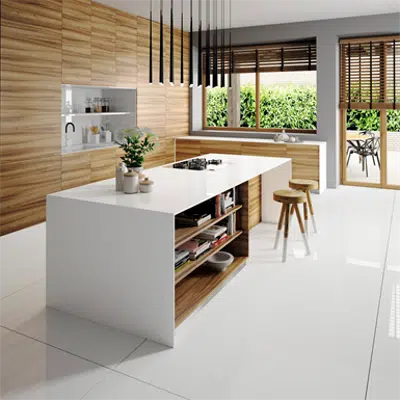 billede til Silestone Iconic White